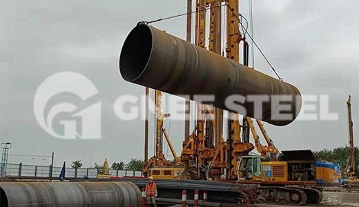 Characteristics of steel pipe piles